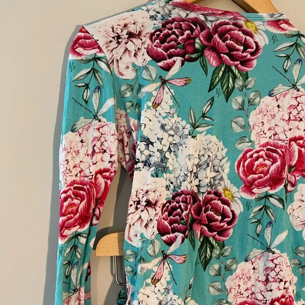 $24 ADD ON Posh Peanut floral pajamas Janie and Jack Little Sleepies Kyte Baby‎